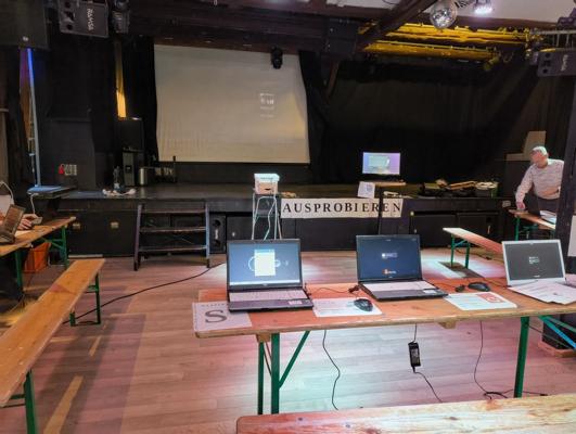 Foto: Andre Engelmann | Linux Presentation Day | Lizenz: CC BY-NC-ND